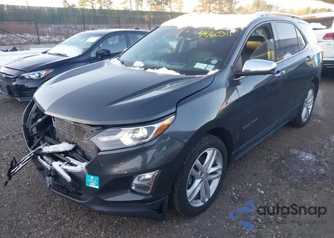 2019 Chevrolet Equinox Premier from USA, damaged, VIN 3GNAXYEX1KS657896